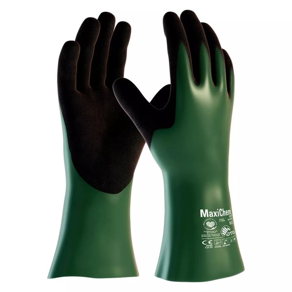 ATG - MaxiChem Cut Chemical Protective Gloves 30cm Palm, MOQ - 6 Pairs - 56-633