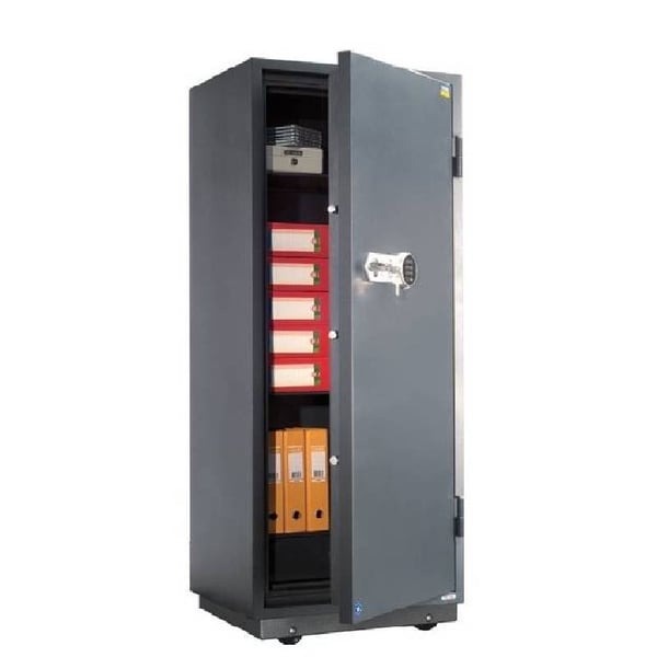 Valberg Safe - Fire Resistant Safe with Digital & Key Lock, 1700 x 711 x 580mm - FRS 165 T-EL