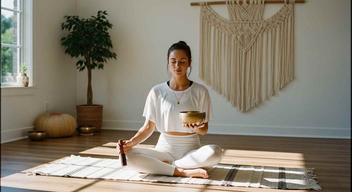 Klangschalen Meditation