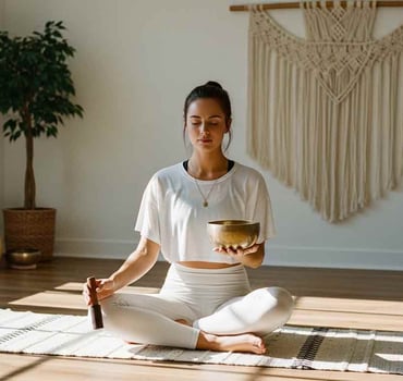 Klangschalen Meditation