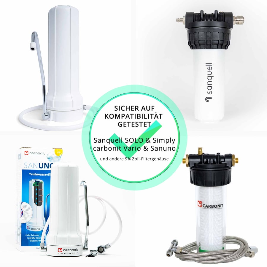NPure kompatibel zu carbonit Sanuno, Vario und Sanquell Gehäusen
