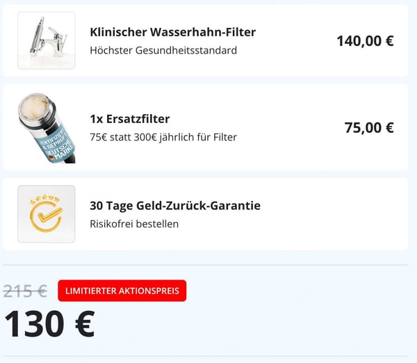 Restbestand Sparset