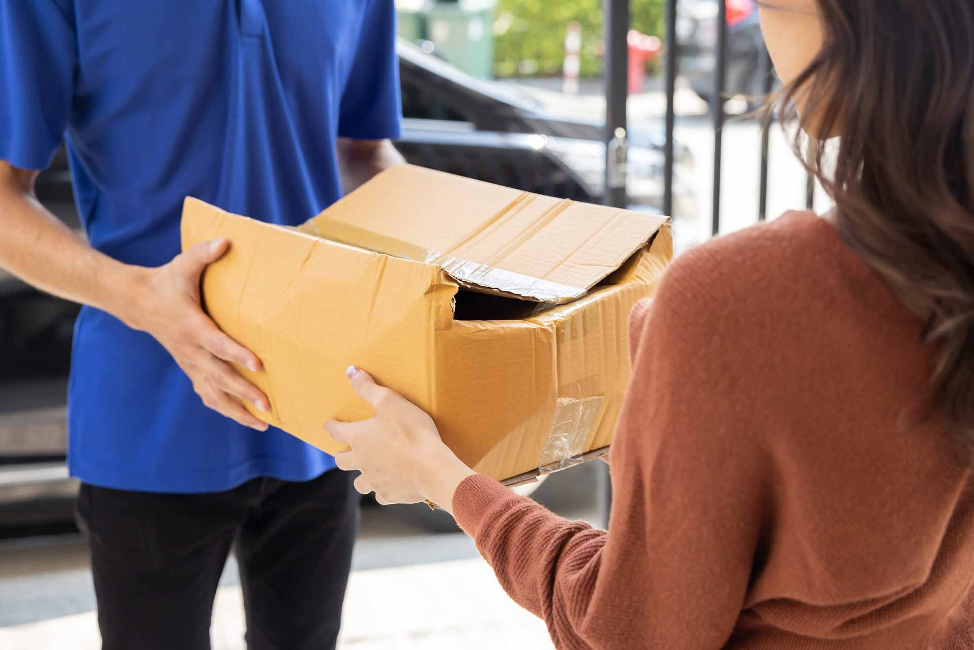 Paket kaputt - was nun?