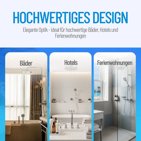 Legionellenfilter Duschkopf Hochwertiges Design