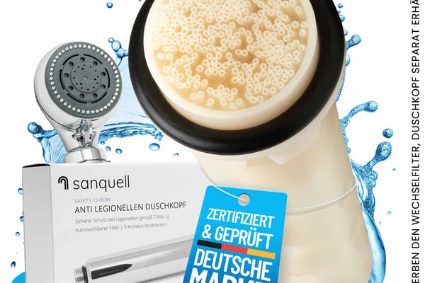 Austauschfilter für den Safety Chrom Duschkopf