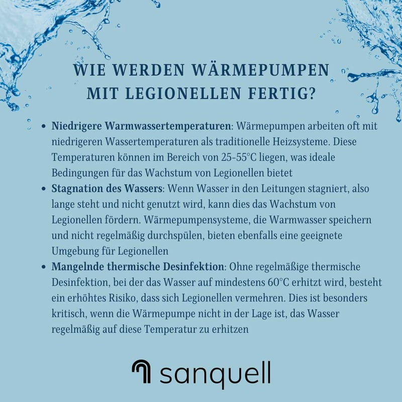 Legionellen Wärmepumpe