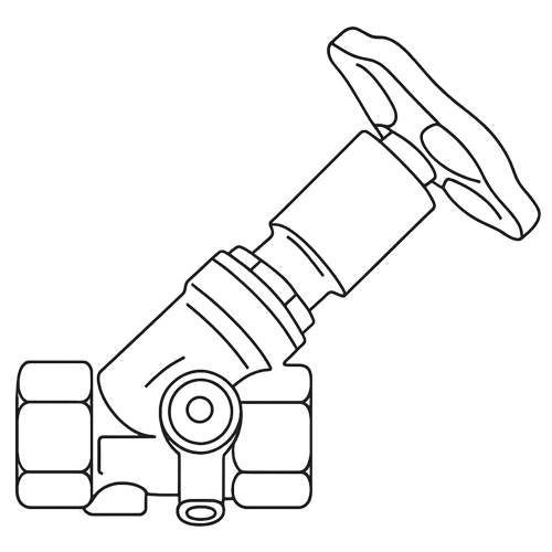 Schrägsitzventil (KFR-Ventil)