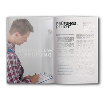 Ratgeber Legionellenprüfung