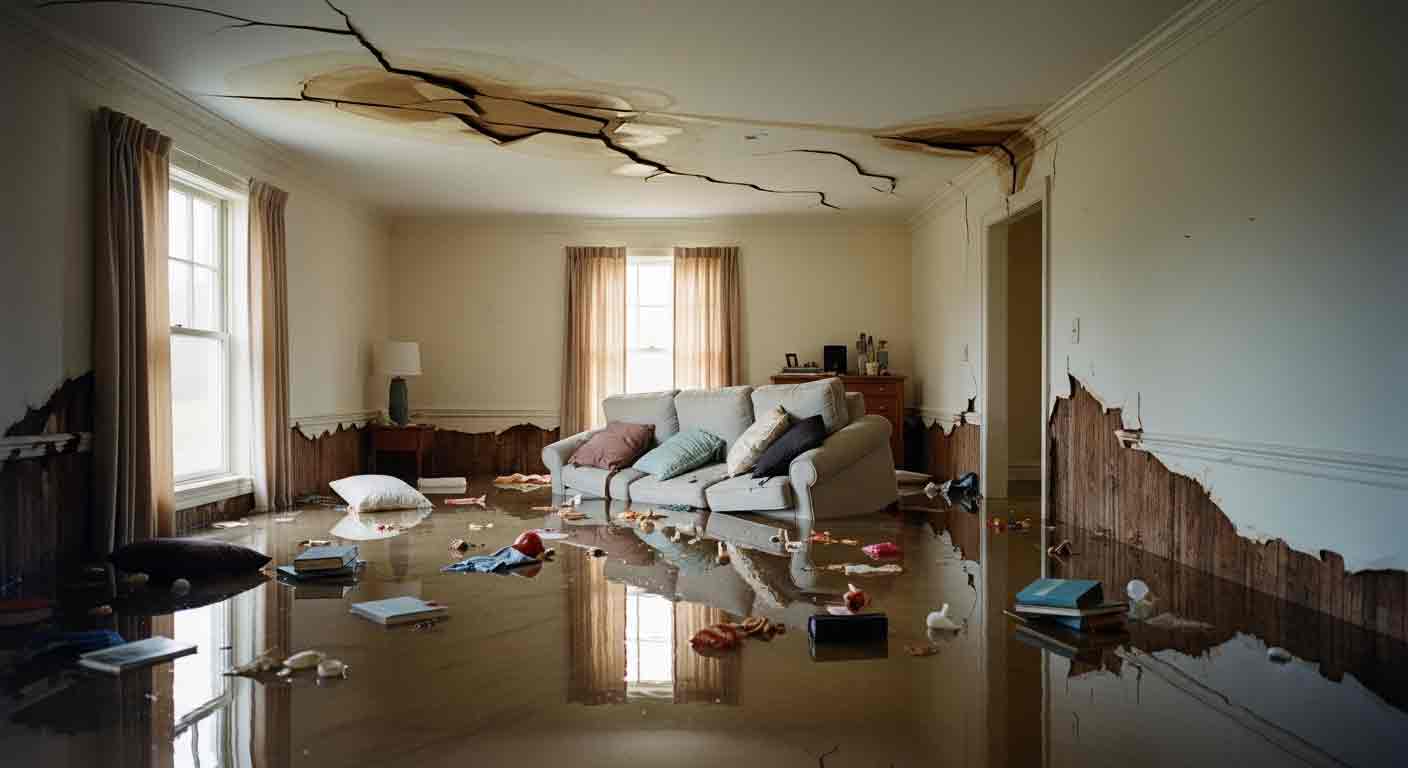 Wasserschaden im Haus