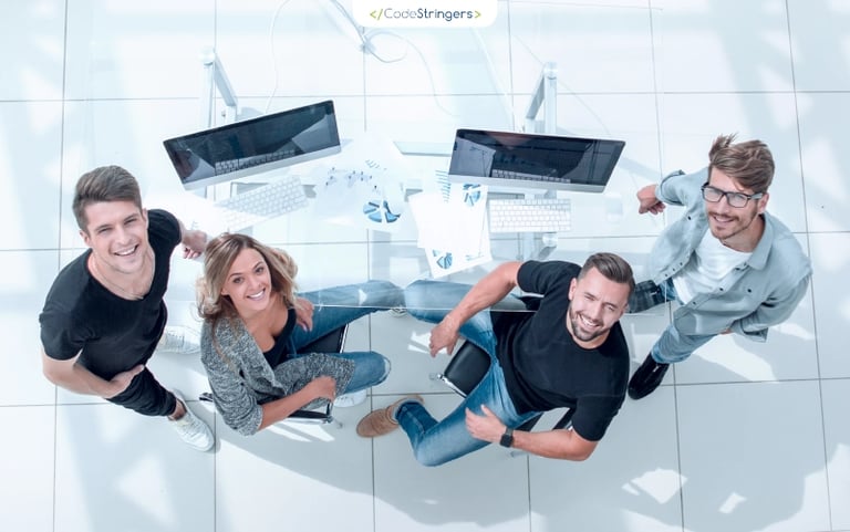 A dedicated software team.
