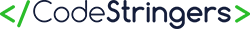 CodeStringers text logo