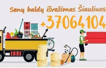 Nereikalingų daiktų išvežimas Šiauliai