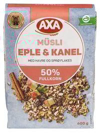 Axa Müsli Eple og Kanel 600g