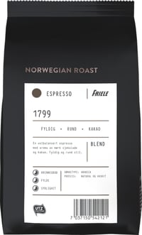 Friele Espresso 1799 Utz Hel 500g