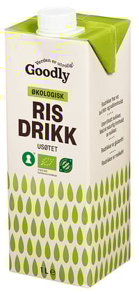 Risdrikk Økologisk 1l Goodly
