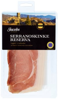 Serranoskinke 80g Jacobs Utvalgte