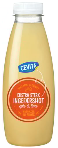 Ingefærshot Eple&Lime 500ml Cevita