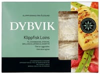 Klippfisk Loins u/Skinn&Ben 400g Dybvik
