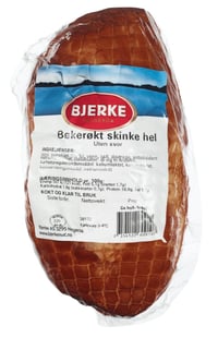 Skinke Bøkerøkt Kokt hel Ca1kg Bjerke