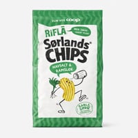 Rifla Sørlands Chips Havsalt & Ramsløk