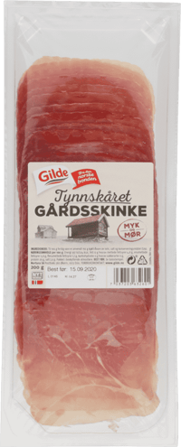 Gilde Tynnskåret Gårdskinke 200g