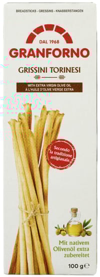Grissini Torinesi 100g Granforno
