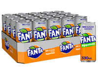 Fanta Appelsin u/Sukker boks