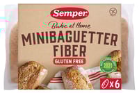 Fiberbaguetter glutenfri 300g Semper