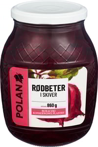Polan Rødbeter i Skiver 860g