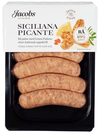 Siciliana Picante Rå 240g A.Idsøe/Jacobs Utvalgte