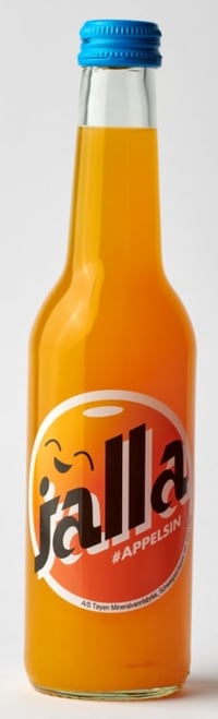 Jalla Appelsin 0,33l flaske