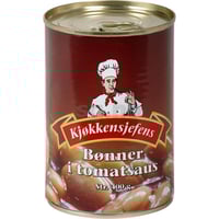 Bønner I Tomatsaus 400g