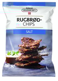 Rugbrødchips 140g United Bakeries