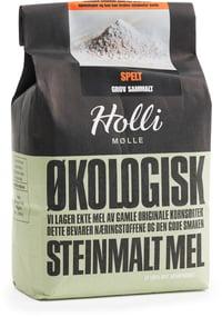 Økologisk Spelt Grovmalt 1 kg