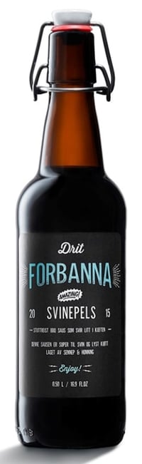 Svinepels 500g Drit Forbanna