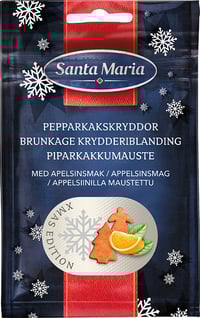 Pepperkakekrydder med Appelsinsmak 20g Santa Maria