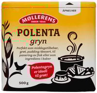 Polentagryn 500g boks Møllerens