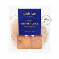 Gravet laks i skiver