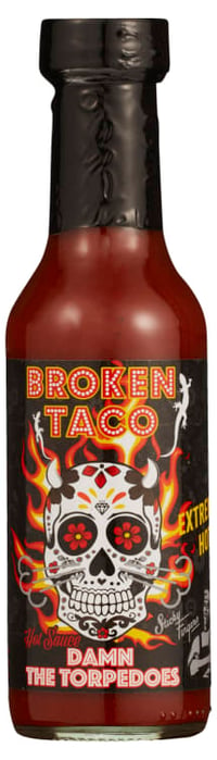 Taco Sauce Hell No Hot 150g Broken Taco