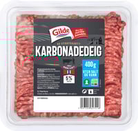 Karbonadedeig 5% u/Salt&Vann 400g Gilde