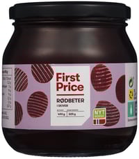 Rødbeter Skivede 530g First Price