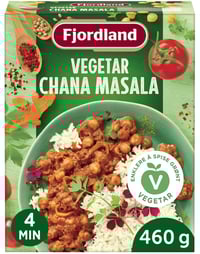 Chana Masala Vegetar 460g Fjordland