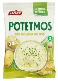 Potetmos m/Gressløk& Melk 100g Hoff