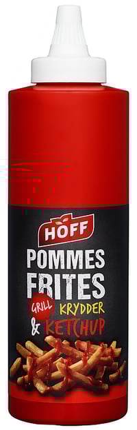 Hoff Pommes Frites Krydder og Ketchup 580g