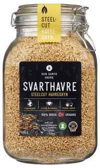 Svarthavregryn Steel Cut 1,45kg Den Sorte Havre