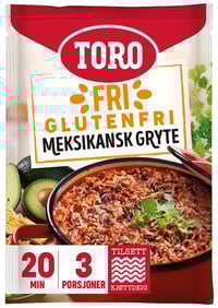 Meksikansk Gryte glutenfri 183g Toro