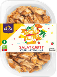 Kylling Salatkjøtt Grillet 350g Prior