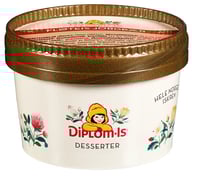 Fløteis Jordbær 120ml Diplom-is