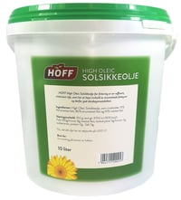 Hoff High Oleic Solsikkeolje For Frityr 10l