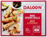 Vårrull Mini Oksekjøtt 400g Daloon